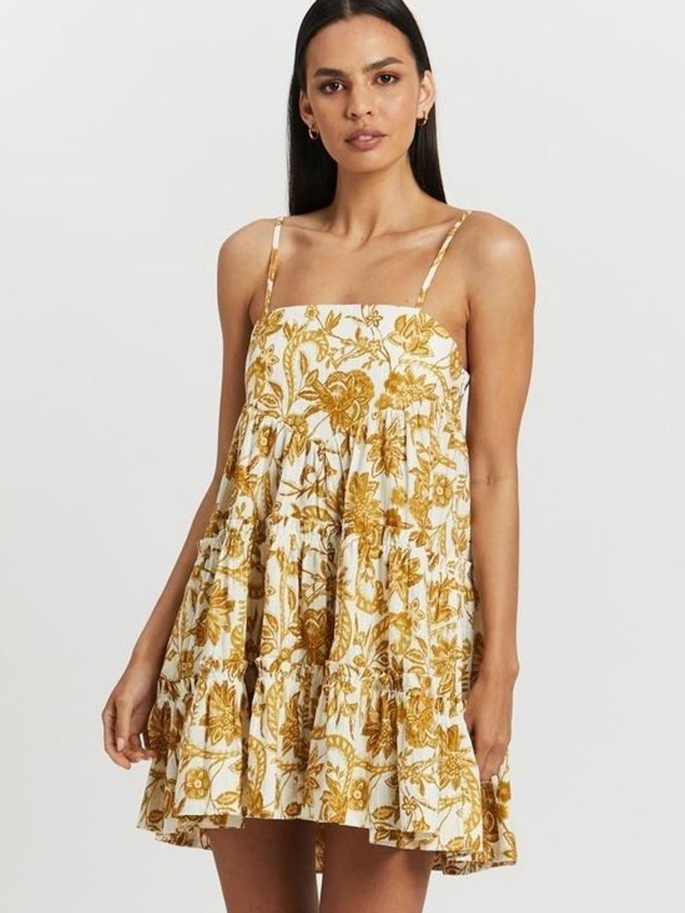 Shona Joy Tiered Floral Sundress